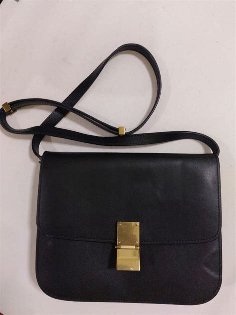 celine paris black bag price|Celine sling bag price.